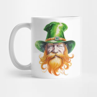 Watercolor Leprechaun Mug